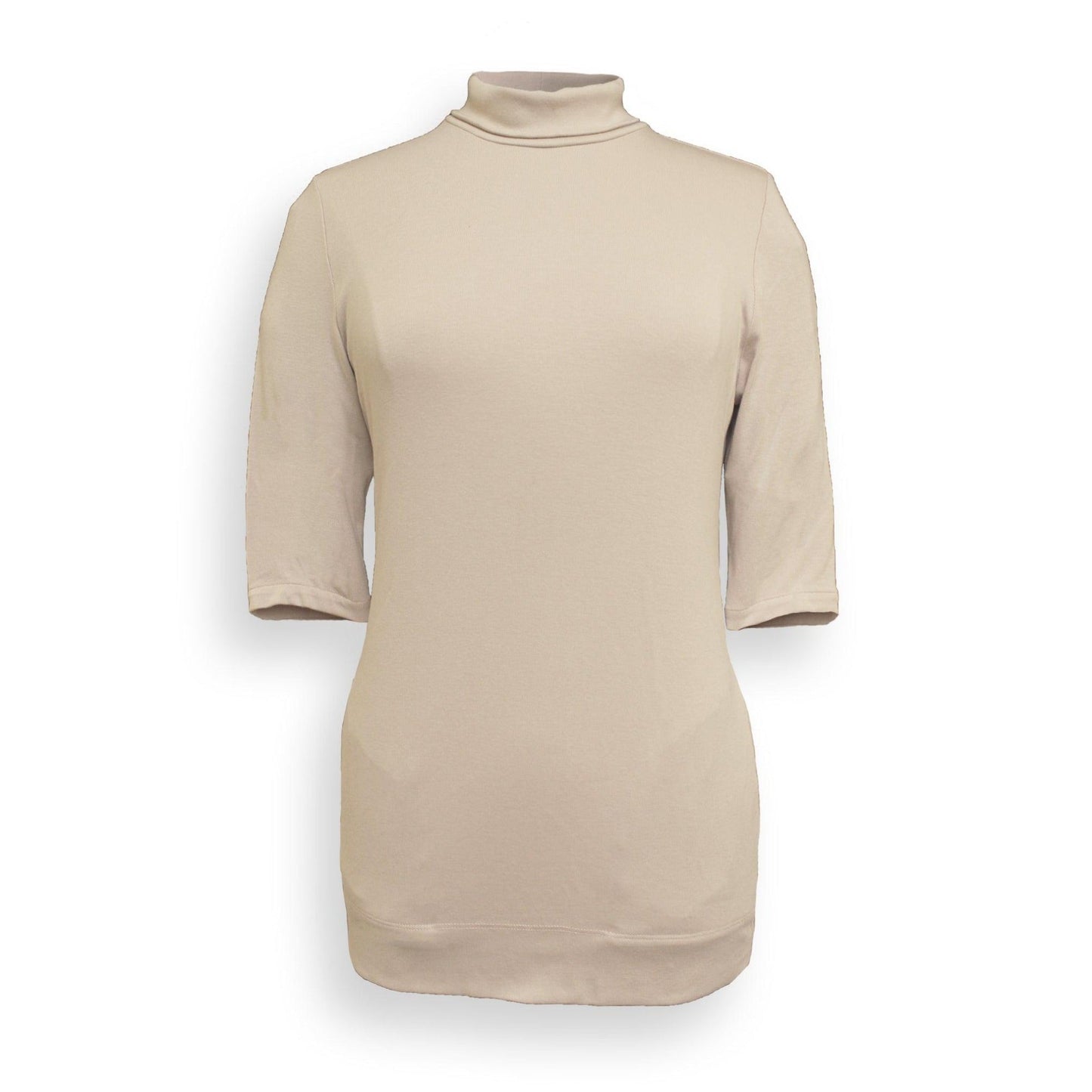 Acadia-Aspen Short Sleeve Mock-Neck Top - eavolu