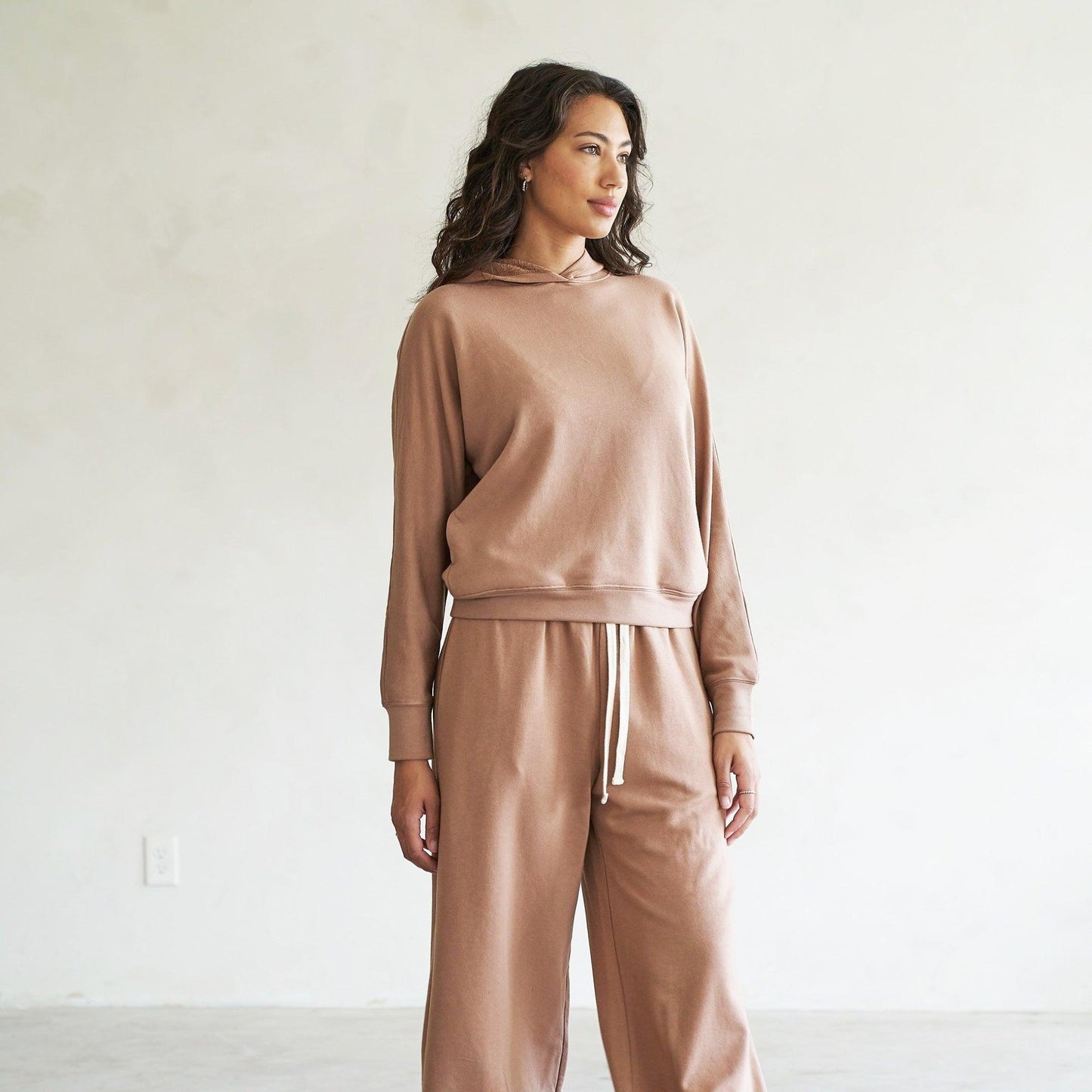 Baikal Dolman Crop Hoodie - eavolu