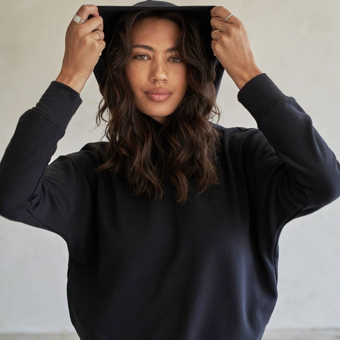 Baikal Dolman Crop Hoodie - eavolu