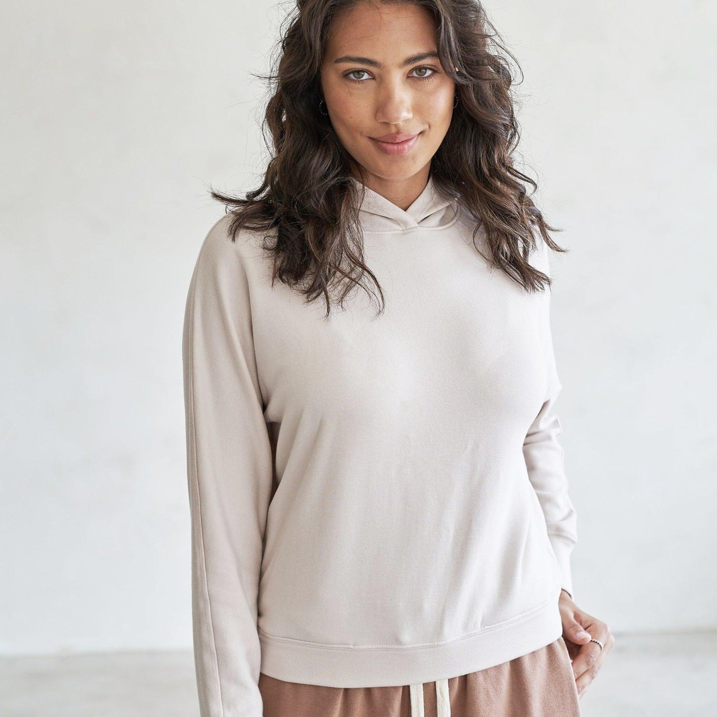 Baikal Dolman Crop Hoodie - eavolu