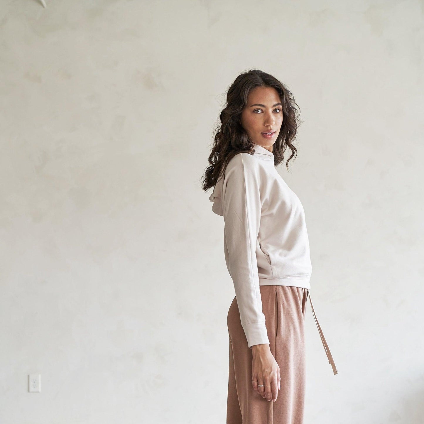 Baikal Dolman Crop Hoodie - eavolu