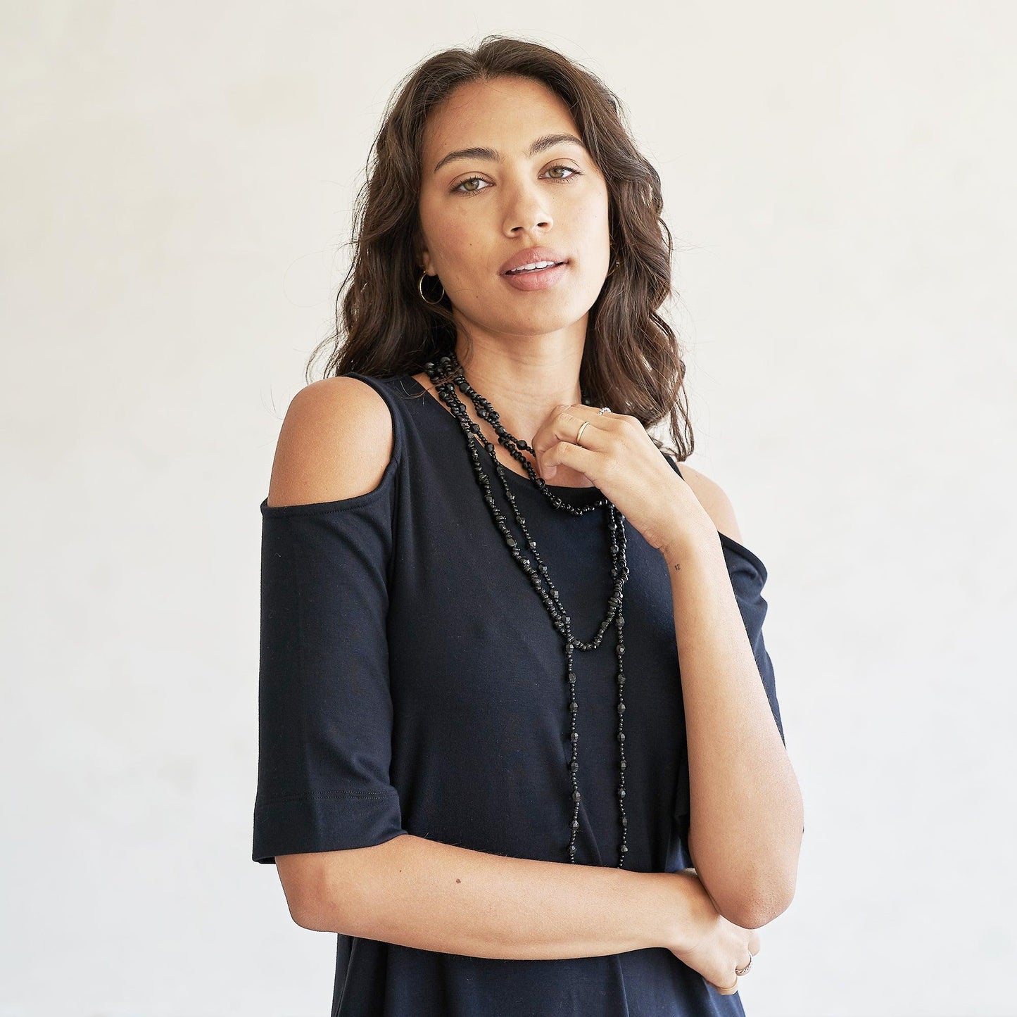 Caspian Cold-Shoulder Tunic/Dress - eavolu