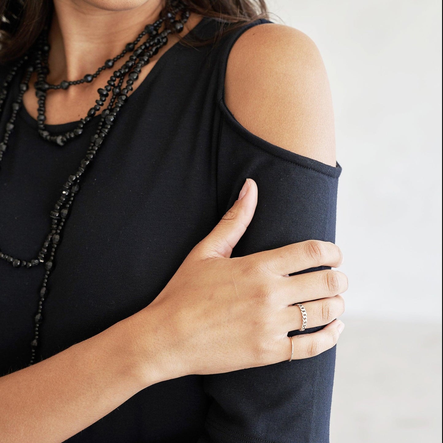 Caspian Cold-Shoulder Tunic/Dress - eavolu